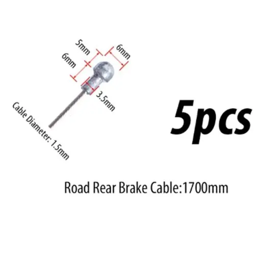 5PC-route arrière frein