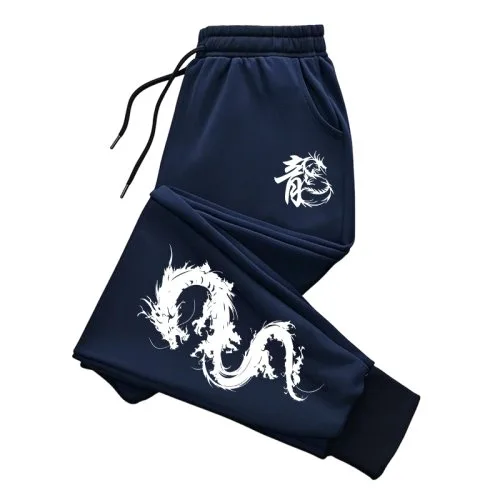 Marineblauw broek