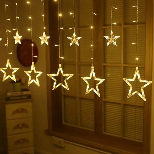 Image de Guirlande Lumineuse Étoile LED 3,5m - Décoration de Noël Féérique