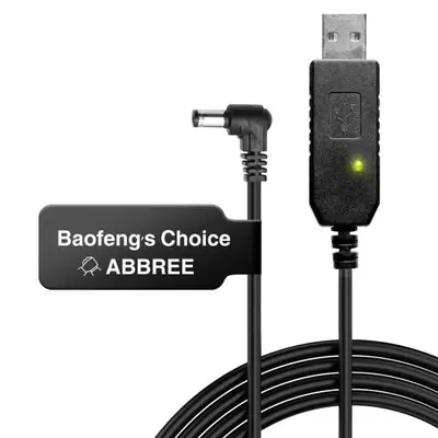 Image de Chargeur USB Voiture pour Baofeng UV-5R - Recharge Rapide & Pratique