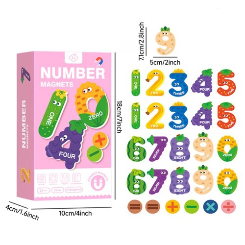 26pcs nummer