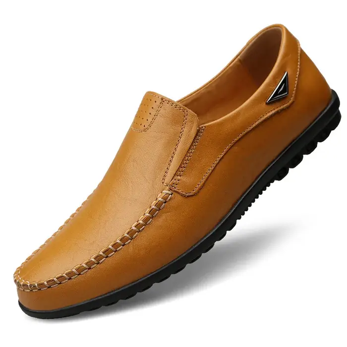 Image de Chaussures Homme Cuir Respirantes Noir Taille 46