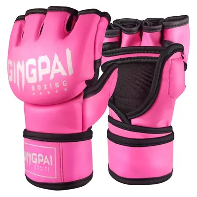 Image de Demi-Mitaines MMA Kickboxing - Protection Optimale pour Frappe et Sparring