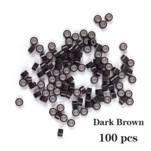 Marron foncé 100 pcs