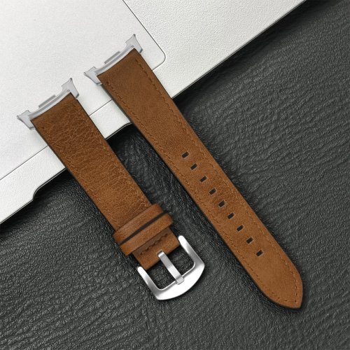 Immagine di Cinturino in pelle per Samsung Galaxy Watch 8 Ultra2 Cinturino a sgancio rapido per Samsung Galaxy 8 Nuovi accessori per bracciale in pelle classica