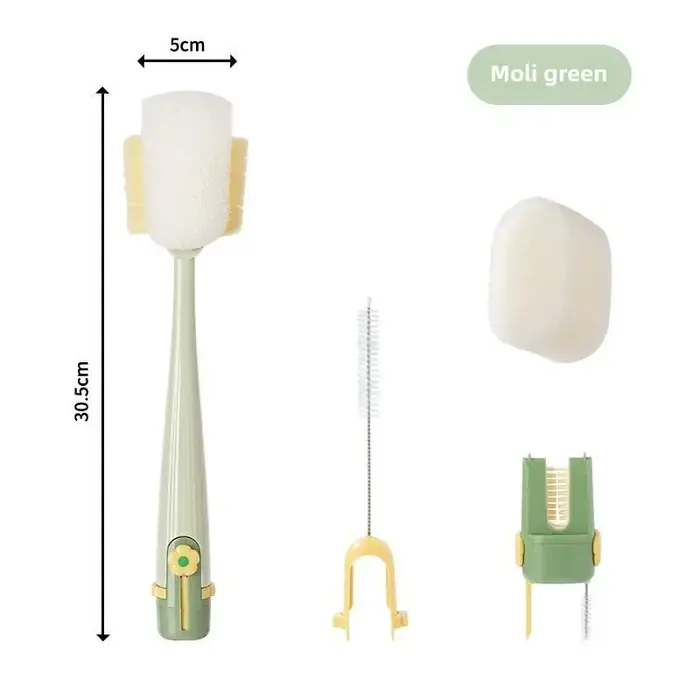 Image de Brosse Nettoyante 5 en 1 pour Tasses et Bouteilles