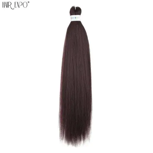 Image de Tresses Jumbo Ombrées 26 Pouces - Cheveux Synthétiques Lisses & Faciles à Installer