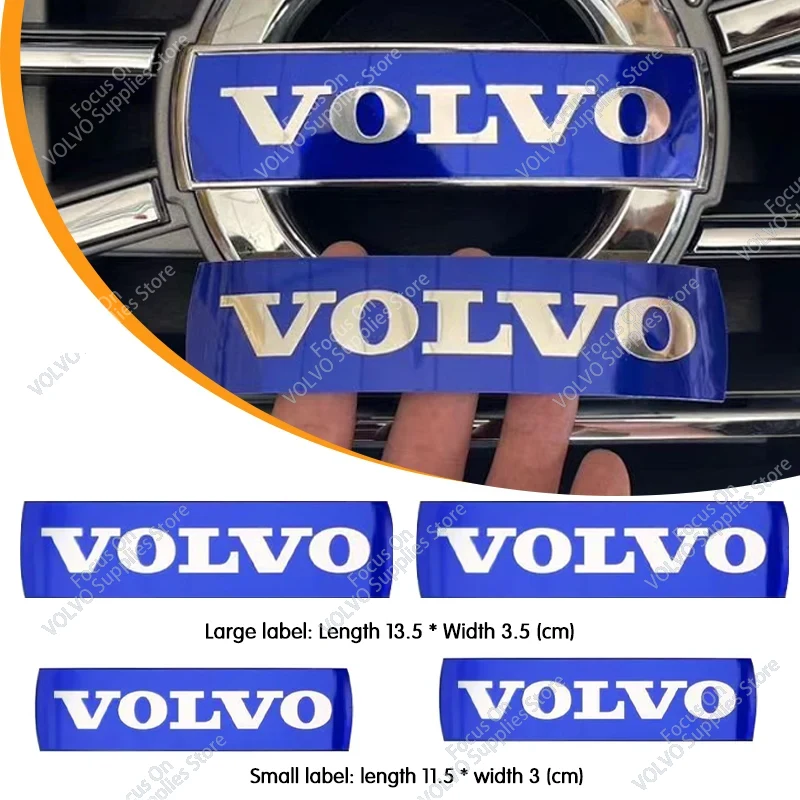 Afbeelding van Voor VOLVO XC60 S60 XC70 XC90 S40 V40 V60 Voor Grill Embleem badge Kofferbak Badge Sticker stuurwiel sticker Accessoires