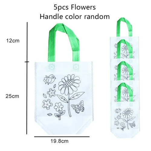 5pcs kwiaty