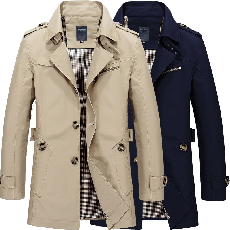 Bild von Schlanker Blazer mit Stehkragen – Moderner Herrenanzug