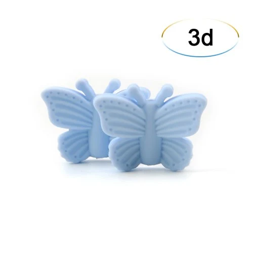 3d pastel blauw