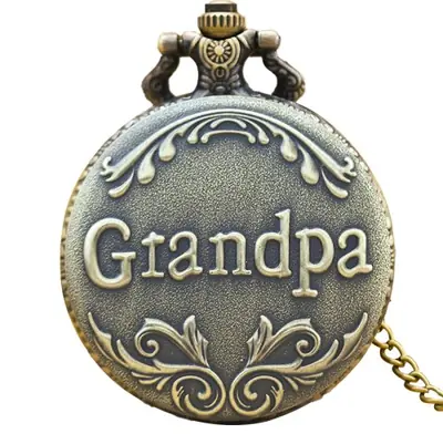 Image de Montre de Poche Vintage - Cadeau Élégant pour Papa et Grand-Père