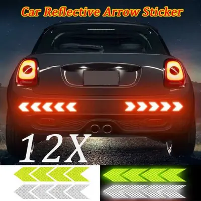 Image de Autocollant Flèche Réfléchissant pour Voiture