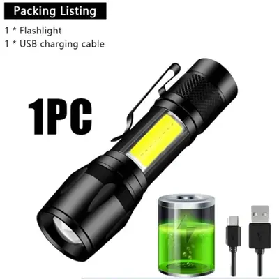 Image de Lampe de Poche LED Rechargeable Ultra-Compacte