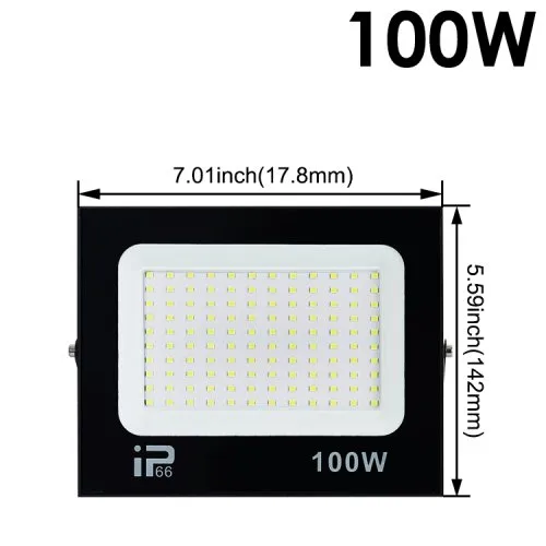 100W