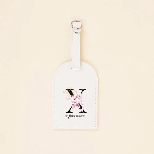 Letter X met naam