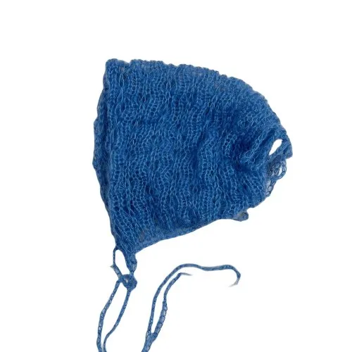 Blaue Jeans-Mütze