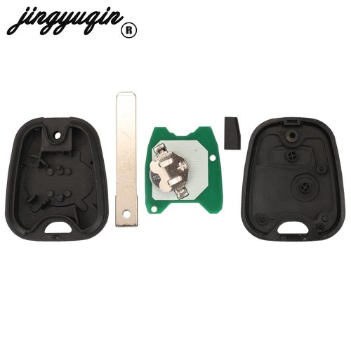 Zdjęcie Pilot zdalnego sterowania 433 MHz z chipem ID46/4D70 do Citroën C1, C3, Peugeot 107, Toyota Aygo – kompatybilny z VA2, HU83, NE72, NE78, SX9, Balde