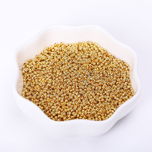 Afbeelding van Echte 14K en 18K vergulde ronde spacer kralen in diverse maten (2mm, 2.5mm, 3mm, 4mm, 5mm, 6mm) – ideaal voor sieraden maken en creatieve projecten