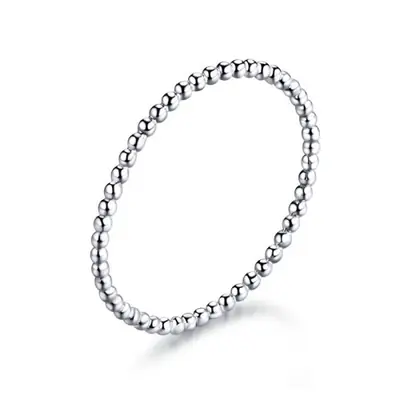 Image de Bague de Fiançailles en Argent Sterling 925 - Cœur Zircon Élégant