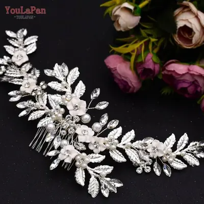 Image de Bandeau de Mariée en Cristal - Élégant & Raffiné