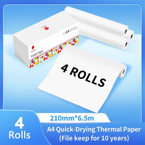 A4 papel 4 rollos