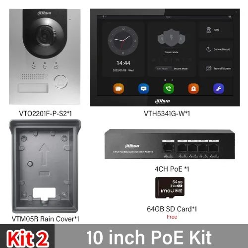 10 inch PoE Kit 2