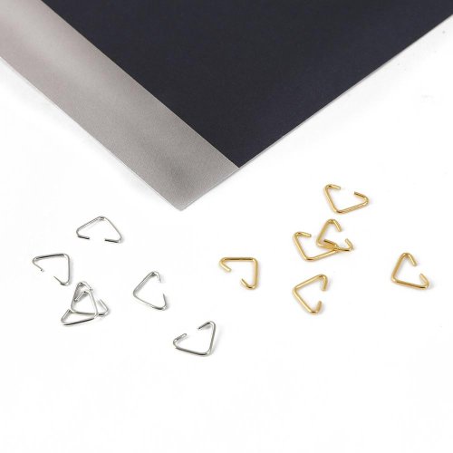 Zdjęcie Trójkątne pętle jump 6x10mm – 100 szt. do biżuterii DIY