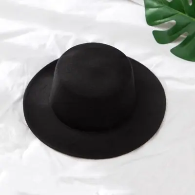 Image de Chapeau Fedora Rétro en Laine - Style Vintage pour Homme & Femme
