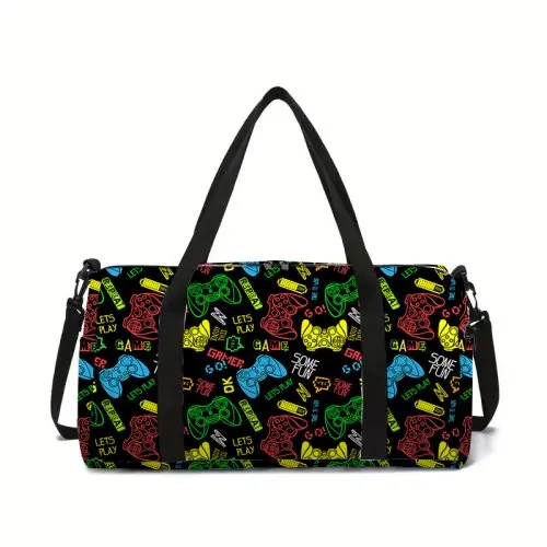 Image de Sac de Voyage 3D Neon pour Enfants - Grand Capacité & Design Animé