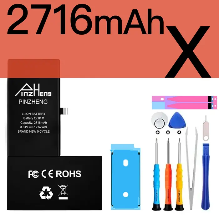 Image de Batterie pour iPhone Haute Capacité - Remplacement Rapide & Fiable