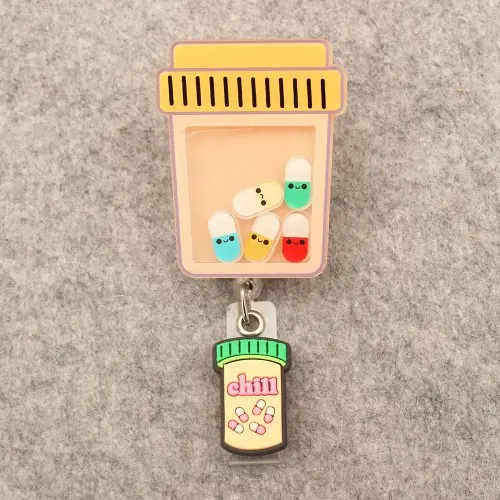 Image de Porte-Carte Médical Rétractable Créatif