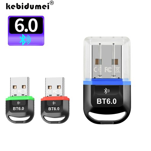 Afbeelding van Bluetooth 6.0 USB-adapter voor PC – Snelle verbinding met toetsenbord & muis