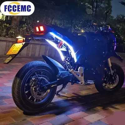 Clignotants LED Moto 2 Pièces - Feux Jour & Arrière Étanches