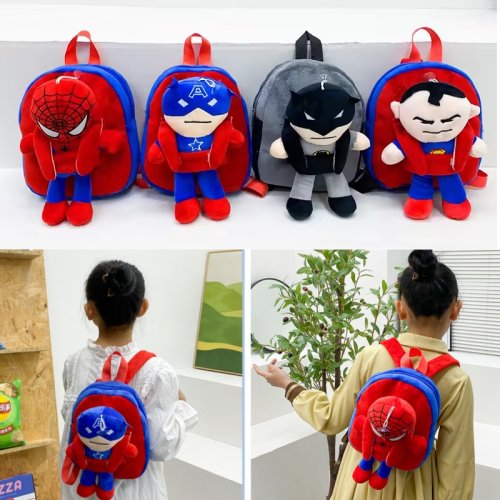 Image de Peluche Spider-Man Cosplay - Jouet Mignon pour Enfants
