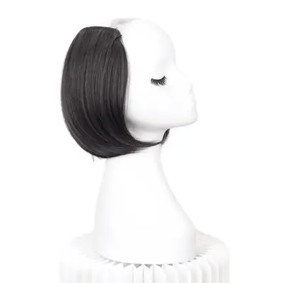 Image de Demi-Perruque Synthétique Courte & Lisse - Volume Instantané