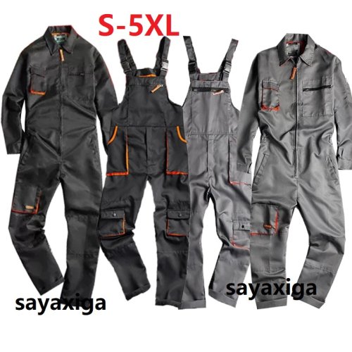 Image de Salopette Cargo Homme - Combinaison Mécanicien avec Poches