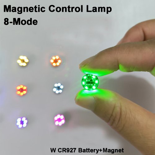 Zdjęcie Lampa LED Magnetyczna – 8 Trybów, Bezprzewodowa, DIY