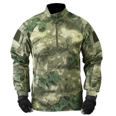 Image de T-shirt Tactique Camouflage CP Séchage Rapide pour Homme
