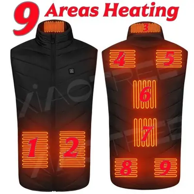 Image de Veste Chauffante USB - Hiver, Ski, Camping