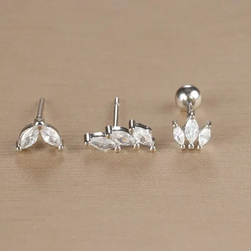 Argento-bianco-3pcs