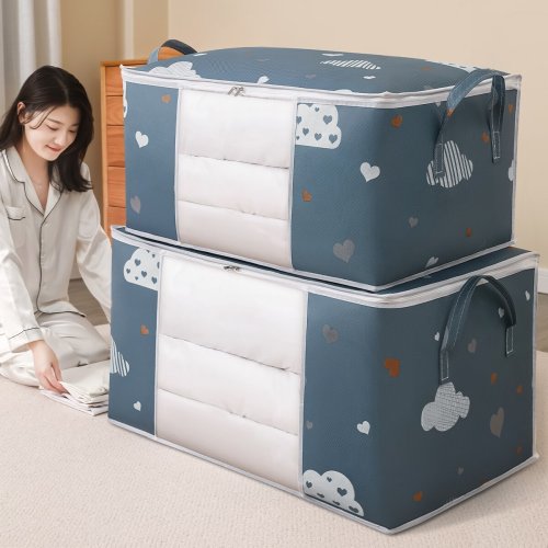 Ruime Opbergtas voor Kleding & Beddengoed – Vouwbaar & Stevig
