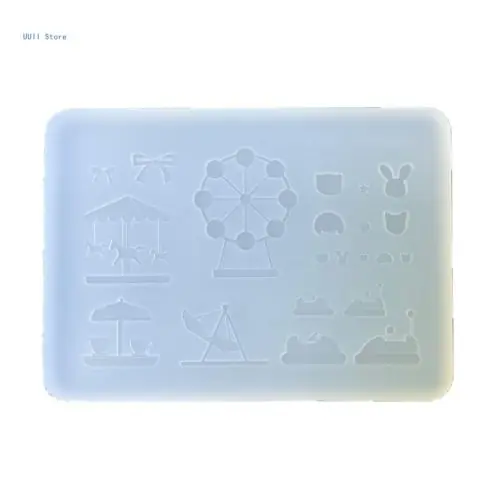 Image de Moule Silicone Artisanat - Création Facile d'Accessoires en Époxy