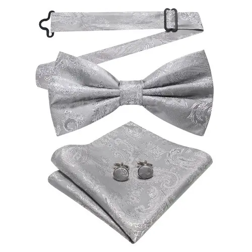 Image de Ensemble de Nœuds Cachemire Homme - Bleu Vert