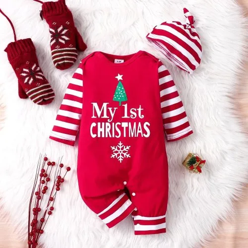 E Eerste Kerst rood