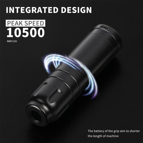 Bild von Wireless Tattoo Machine – Bis zu 6 Stunden Laufzeit & 1500mAh Akku