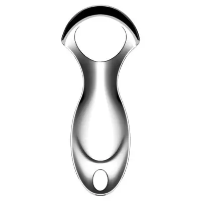 Image de Grattoir de Langue Métal - Nettoyage Buccal Efficace