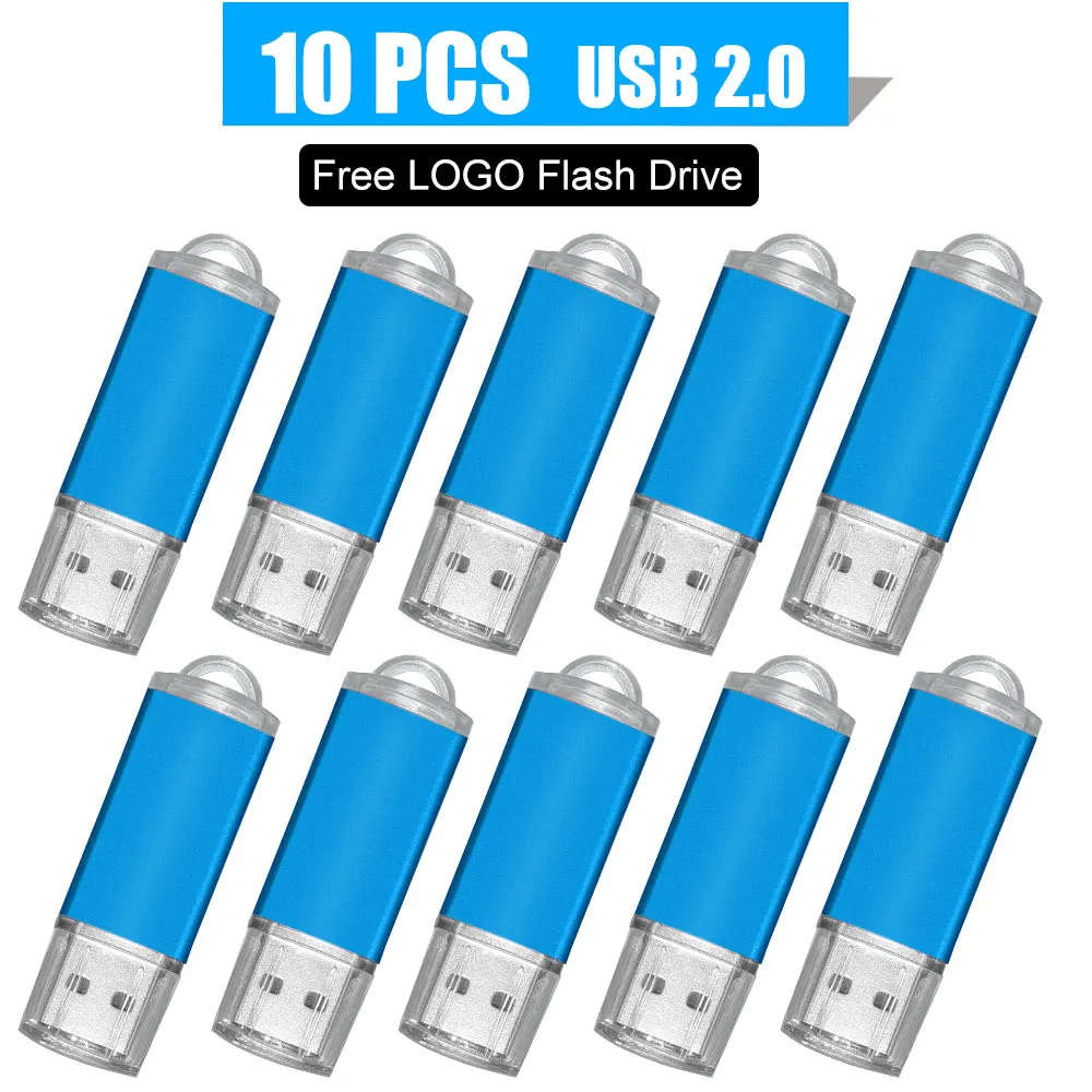 Immagine di Chiavetta USB da 10/50/100 pezzi/lotto, 8GB 4GB 2GB 1GB, unità flash USB da 16GB, disco flash da 128...
