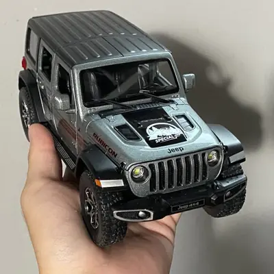 Image de Jeep Wrangler Miniature 1:22 - Modèle Métal avec Lumière et Son