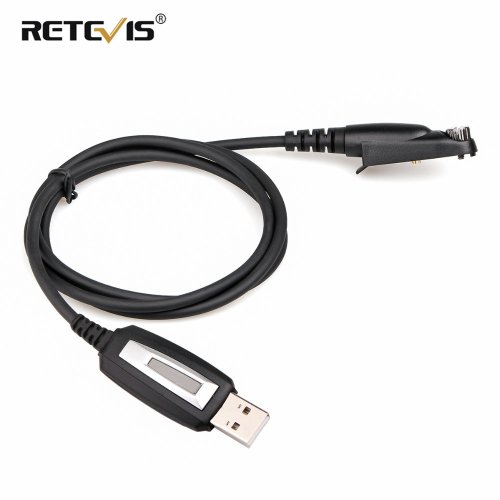 Image of Multi-Pin USB Programming Cable for Retevis HD1, RT29, NR630, RT48 Walkie Talkies – Compatible with Windows XP, 7, 8, 11